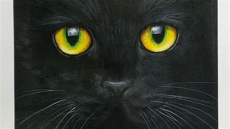 acrylic painting of a cat|realistic painting of a cat.